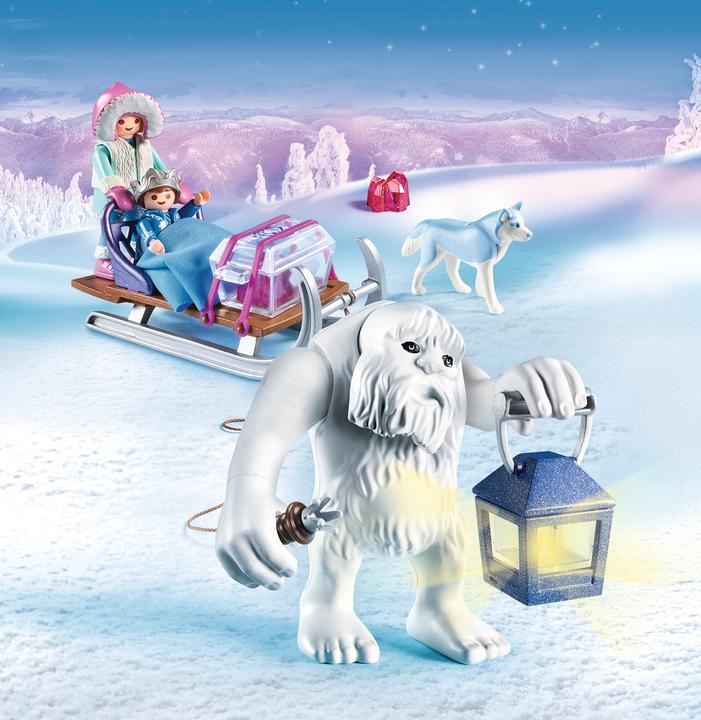 Immagine prodotto Playmobil Rullo di neve con slitta (9473, Magia Playmobil)