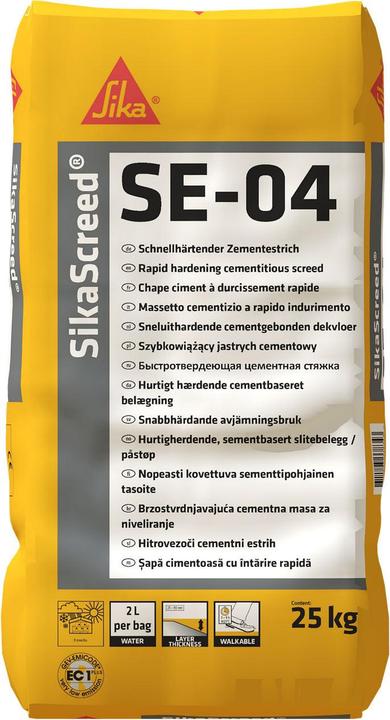 Actual product image Sika SikaScreed SE-04