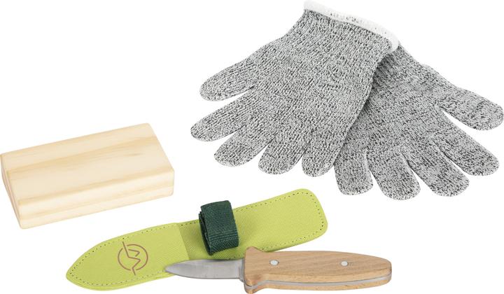 Actual product image small foot Carving knife set "Discover