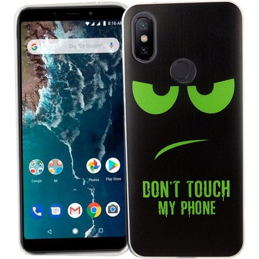 König Design Xiaomi Mi 6X Hülle Case Handy Cover Schutz Tasche Schutzhülle Bumper Schwarz (Xiaomi Mi 6X), Smartphone Hül...