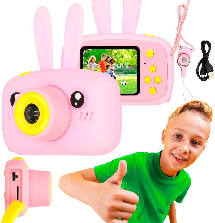 Productafbeelding Xinjia Extralink Kindercamera H23 Roze