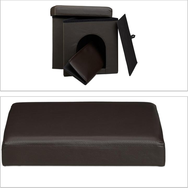 Produktbild Relaxdays Hundebox Sitzhocker