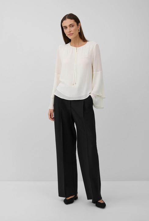 Immagine prodotto s.Oliver Bluse Tunika-Bluse mit fliessenden Volant-Ärmeln (46)