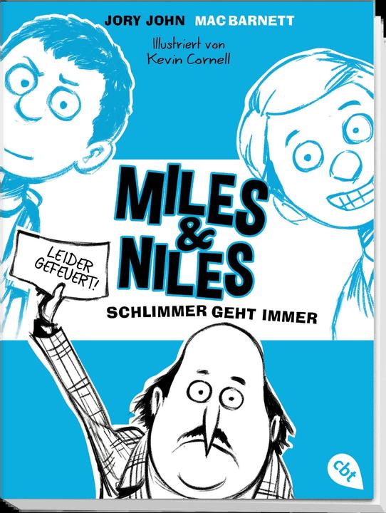 Actual product image Miles & Niles - Schlimmer geht immer (German, Mac Barnett, Jory John, 2020)