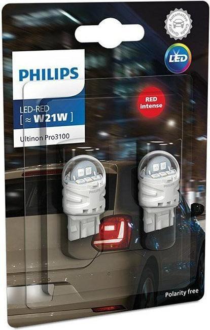 Produktbild Philips Ultinon Pro3100 LED W21W 12V - Saet (W21W)