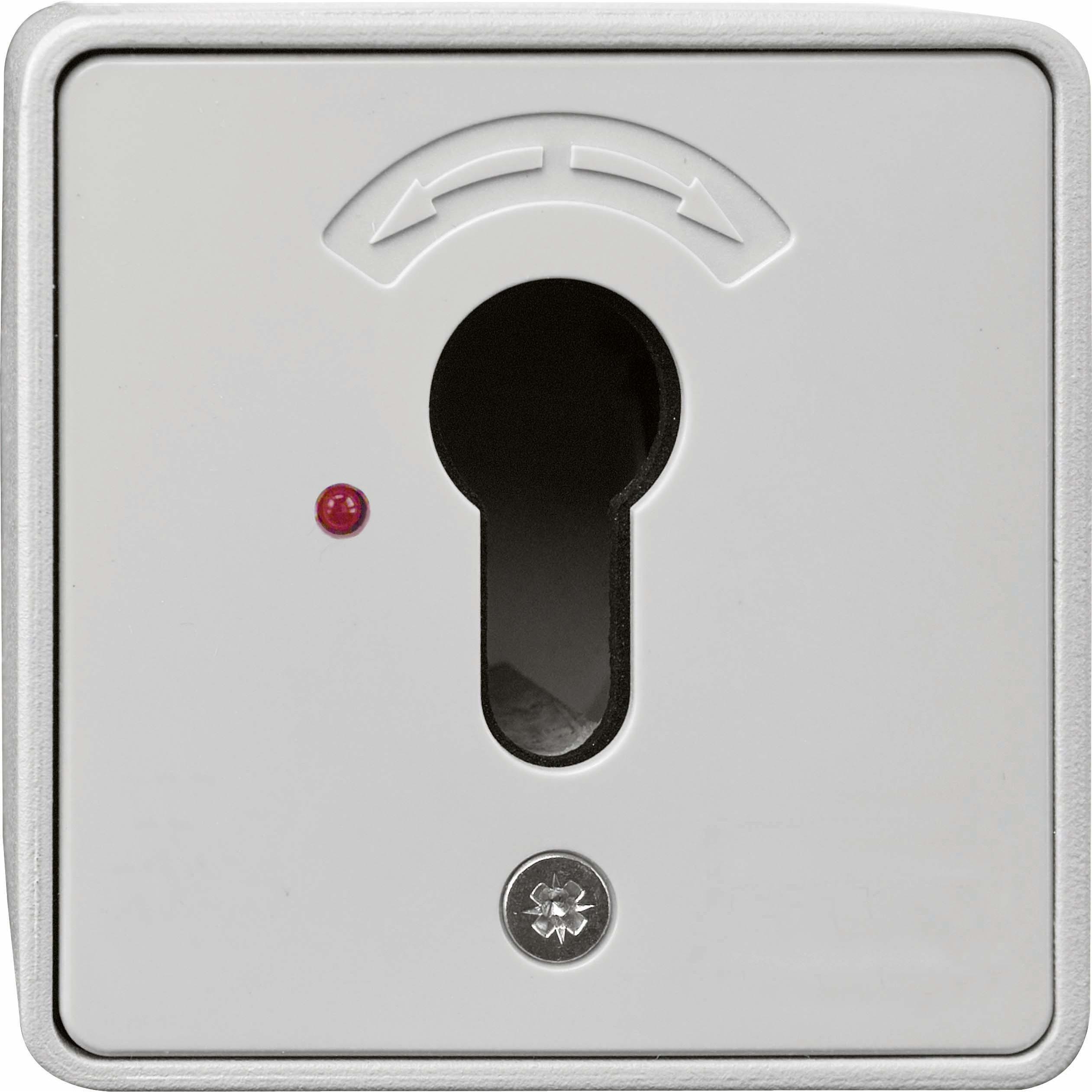 Rademacher, Accessori per la tecnologia di guida, RAD 4593 Interruttore a chiave senza cilindro da incasso