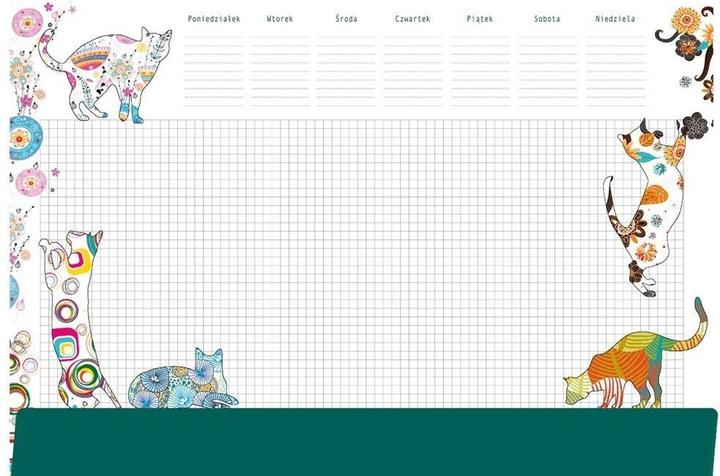 Produktbild Teka Notizbuch B3 Schreibtischunterlage - Katzen (B3)
