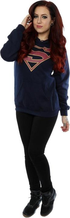 Immagine prodotto Supergirl Logo Felpa con Cappuccio Donna (XXL)