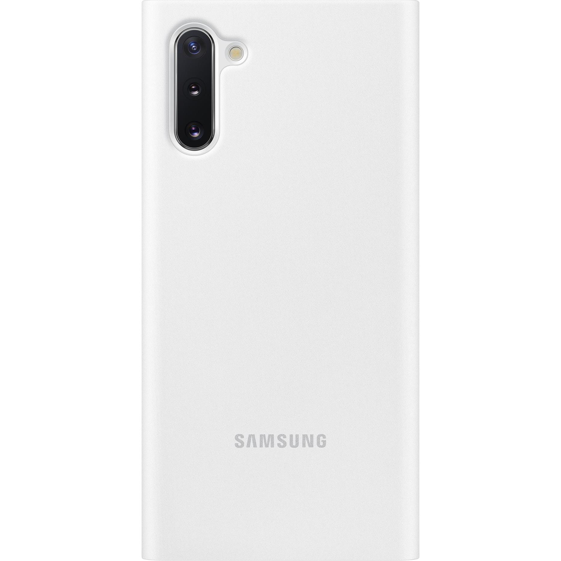 Thumbnail - Samsung Clear View Cover (Samsung Galaxy Note 10), Smartphone Hülle, Weiss