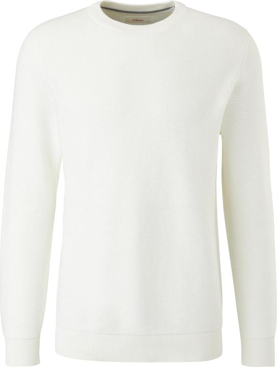 Produktbild s.Oliver Strickpullover Pullover aus Strukturstrick (XXL)