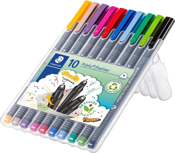 Actual product image Staedtler Fibre pen tripluscolor 323 (10 x)