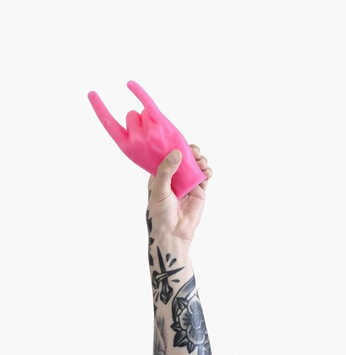 Produktbild Candle Hand You Rock (1 Stk.)