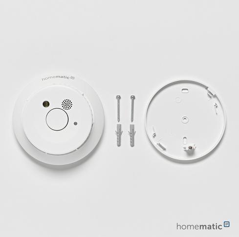 Actual product image Homematic IP Set of smoke alarms 3x SWSD-2