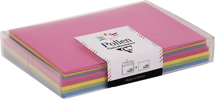 Actual product image Pollen Set of 20 envelopes (114 x 162 mm, 20 x)
