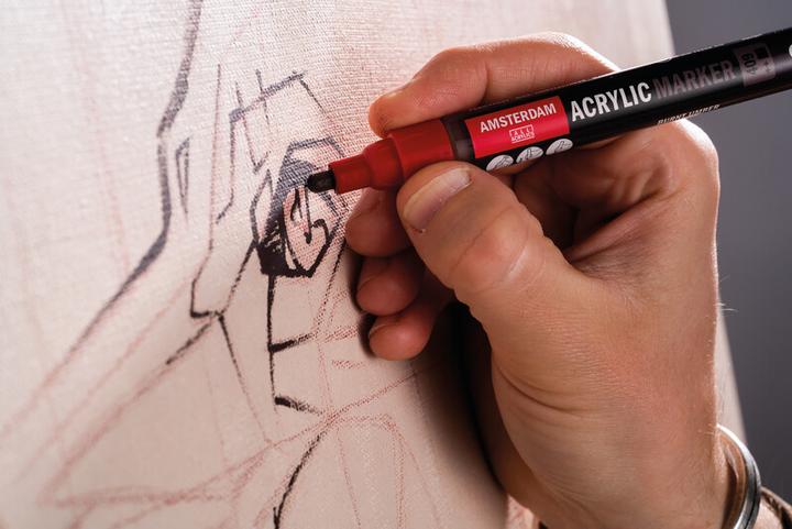 Produktbild Amsterdam Marker orange (Azoorange, 4 mm, 1 x)