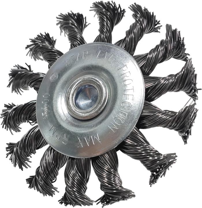 Produktbild KS Tools Stahldrahtrundbürste 0,5mm, Ø 75mm