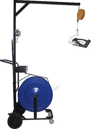 Actual product image kaiserkraft Strapping station for PP and PET strapping, for strap width 12.7 - 16 mm (1 pcs.)