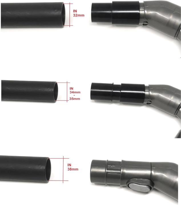 Produktbild Kniwelshop Flexible Parkettdüse für Dyson Staubsauger mit Adapter