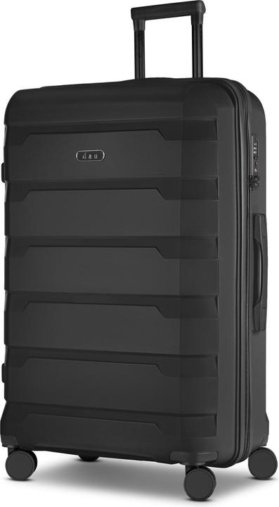 Actual product image D&N South Dakota 4 Rollen Trolley L 76 cm mit Dehnfalte (95 l)