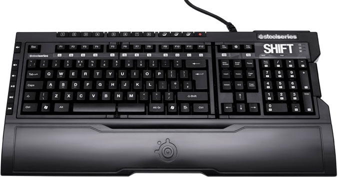 Actual product image SteelSeries Shift Keyboard (DE, Cable)