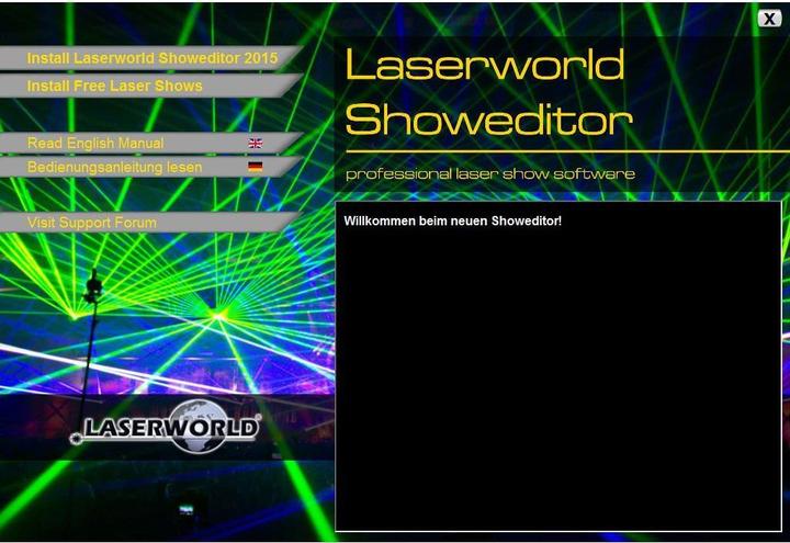 Produktbild Laserworld DMX Software Showeditor 2015 S