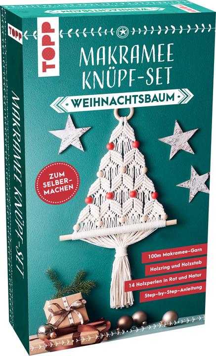 Actual product image Topp Macramé knotting set Christmas tree