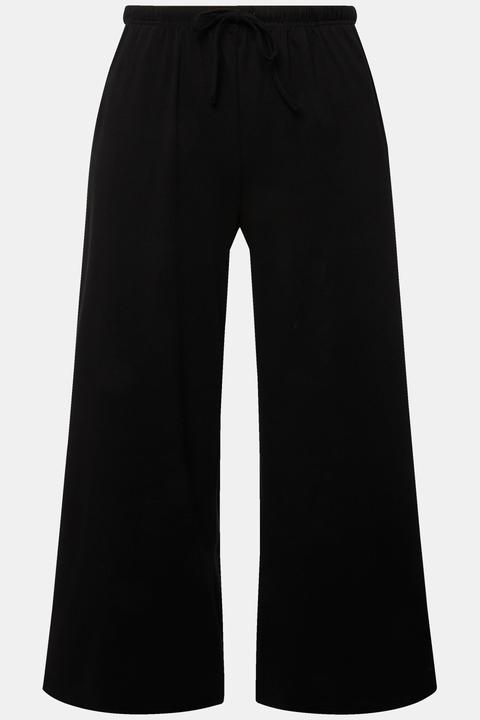 Produktbild Ulla Popken Marlenehose, Jersey, Elastikbund, bis Gr. 66/68 (62, 64)