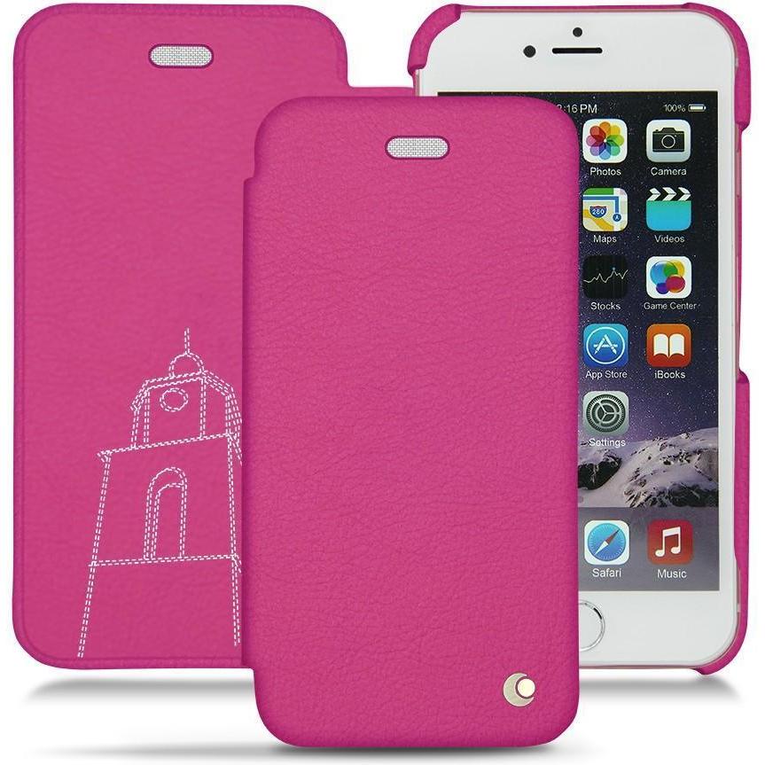 Thumbnail - Noreve Lederschutzhülle horizontal (Apple iPhone 6s), Smartphone Hülle, Rosa