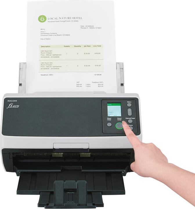 Image du produit RICOH Dokumentenscanner fi-8170 (RJ45, USB)