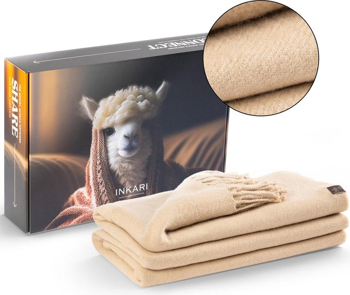 Inkari Couverture douillette (210 x 140 cm)