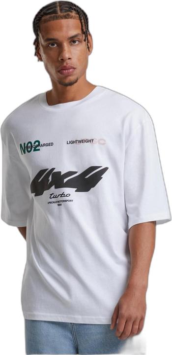 Produktbild Urban Classics Upscale Motorsport Heavy Oversize Sleeve Tee - 188425 (XXL)