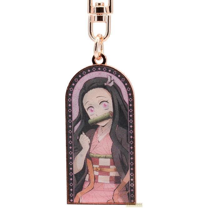 Abystyle Multicolore Portachiavi, Demon Slayer Portachiavi Lenticular: Nezuko 5Cm,