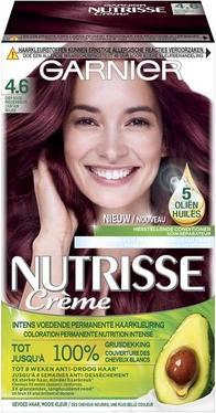 Image du produit Garnier Crème colorante pour cheveux Nutrisse 46 Deep Red (46 Rouge profond)