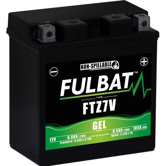 Thumbnail - Fulbat FTZ7V Gel, Batterien + Akkus