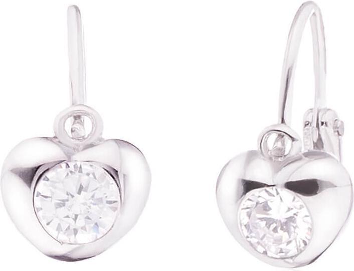 Immagine prodotto JVD Orecchini d'argento per bambini a forma di cuore SVLE0226XD5BI00