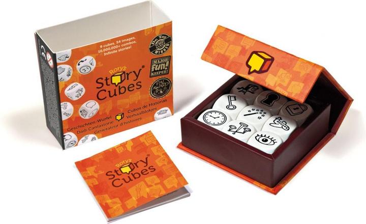 Actual product image Rory's Story Cubes Story Cubes - Original (mult) (French, German, Italian, 1 - 10 Players)