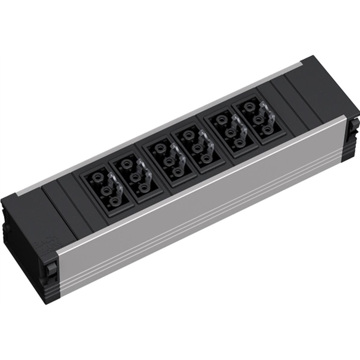 Bachmann Consolidation Point 6xGST18 schwarz Strom GST18 (6x) (919.2000)