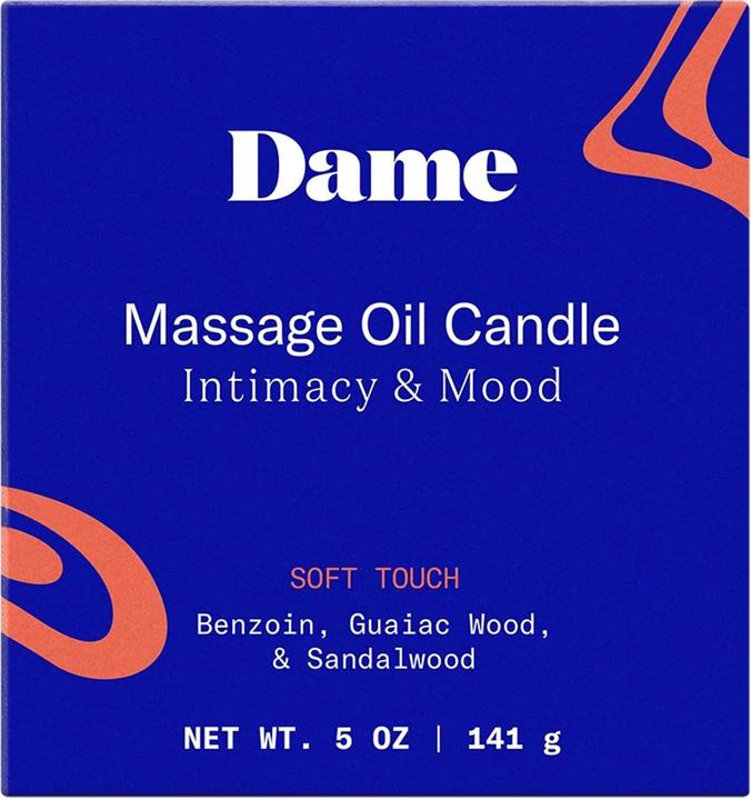 Label énergétique Dame Products - Bougie d’Huile de Massage Soft Touch