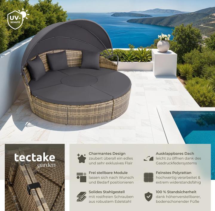 Actual product image tectake Santorin