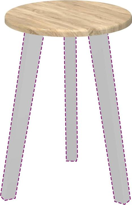 Produktbild VidaXL Tischplatte (30 x 30 x 1.5 cm)