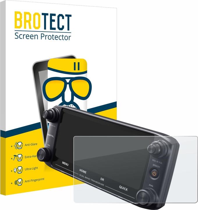 Actual product image BROTECT AirGlass Matt bulletproof glass film