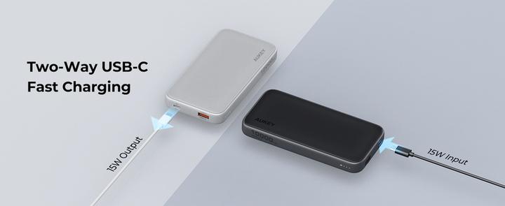 Immagine prodotto Aukey Spark Go (10000 mAh, 15 W, 37 Wh)