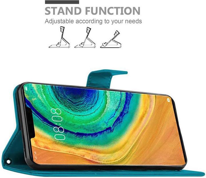 Produktbild Cadorabo Flower Book Cover (Huawei Mate 30 Pro)