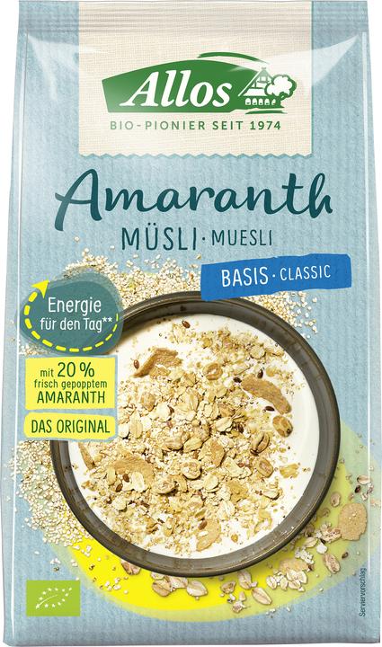 Produktbild Allos Amaranth Müsli Basis (1500 g)