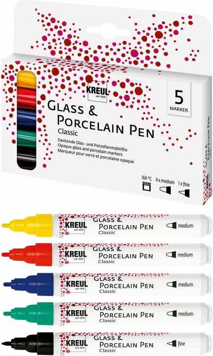 Actual product image Kreul Porcelain Pen (5x)
