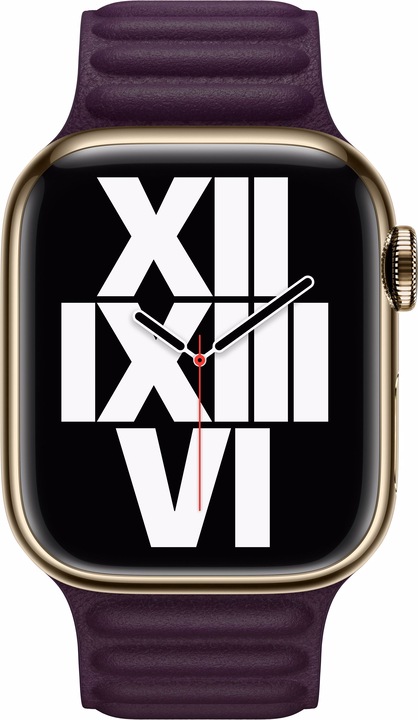 Produktbild Apple Leather Link (41 mm, Granada Leder, Apple Watch Series 7)