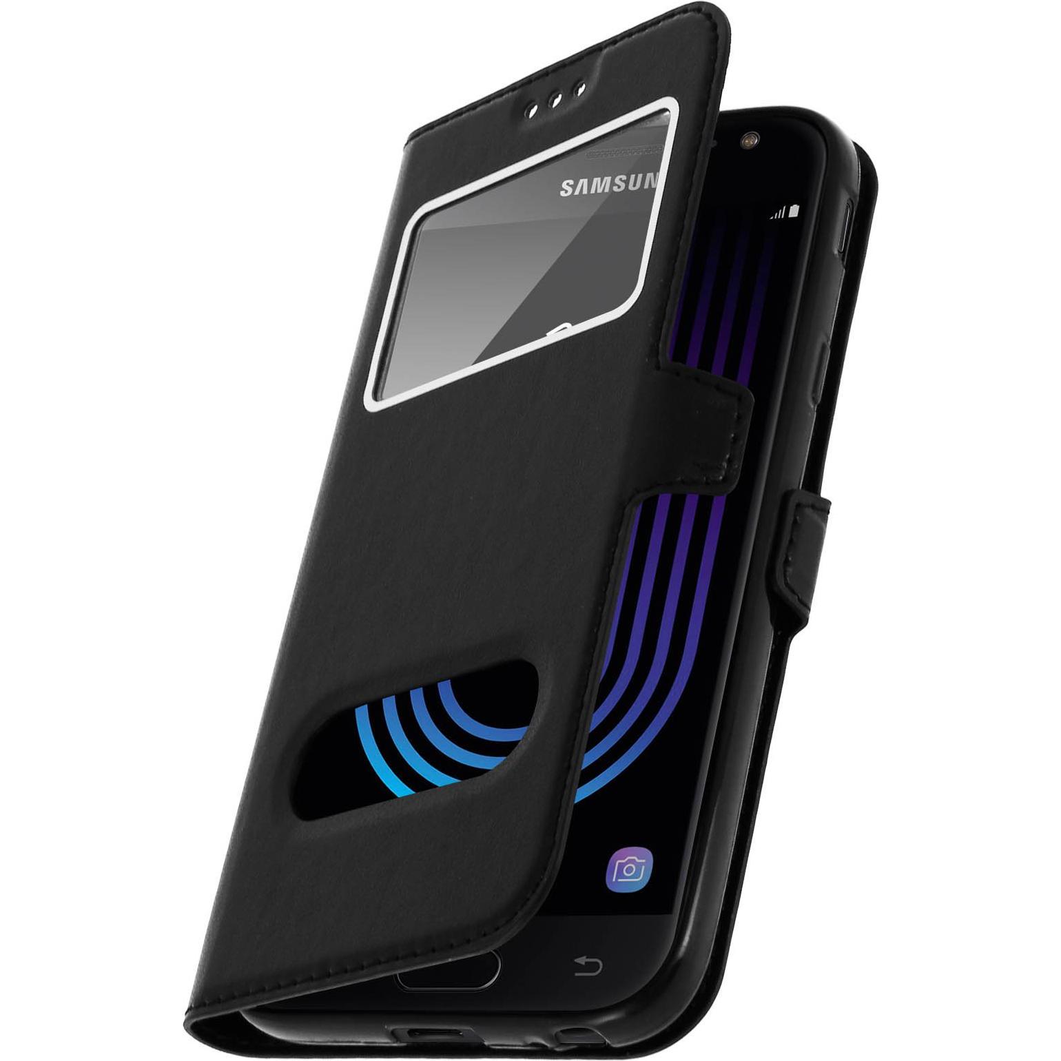 Avizar Towind Series (Samsung Galaxy J3 (2017)), Smartphone Hülle, Schwarz