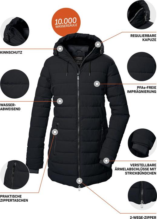 Produktbild Killtec Kow 55 Wmn Qltd Prk (40)