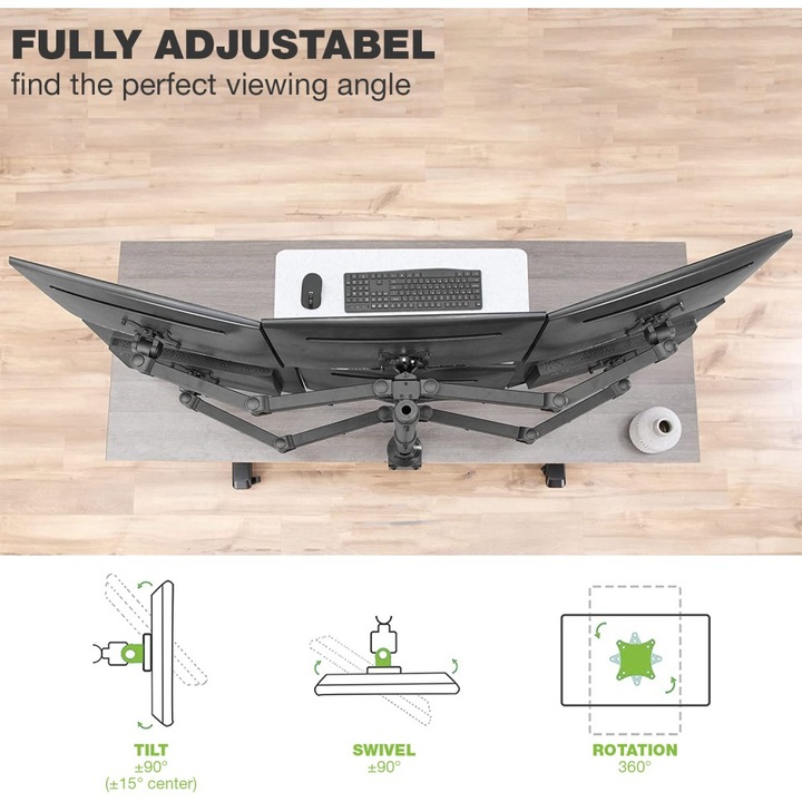 Actual product image Techly ICA-LCD 482-S (Table, 20")