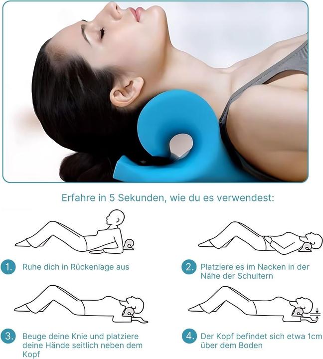 Image du produit Hermex Coussin de massage pour la nuque Coussin de massage pour la nuque